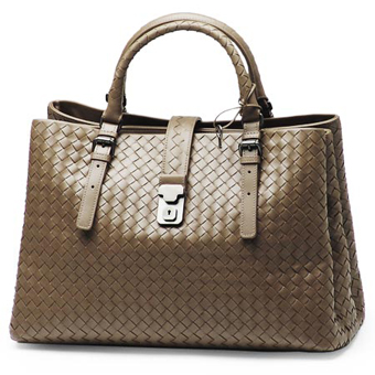 BOTTEGA VENETA ボッテガヴェネタ スーパーコピー レザーハンドバッグ 171265 vq130 2802 キャラメルブラウン レディース